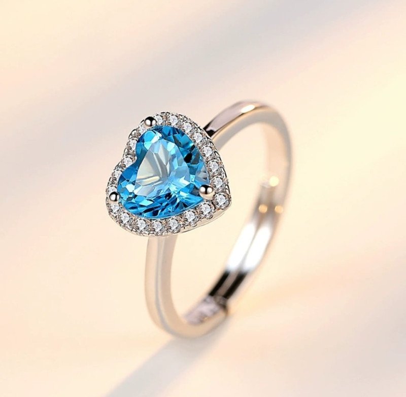 Ocean Heart Elegance Ring